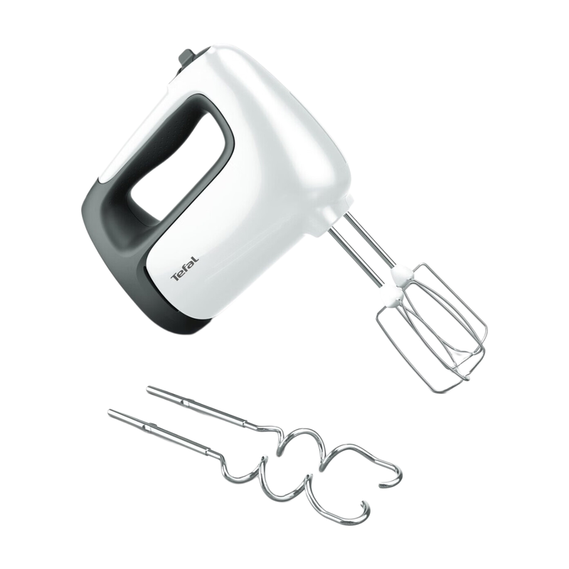 Tefal Prep'Mix+ HT4611 - Handmixer - 5 Snelheden - 500 W - Inclusief Kloppers en Deeghaken