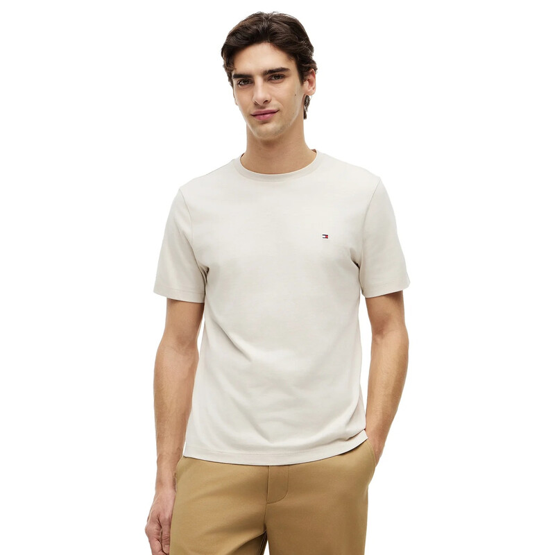 Tommy Hilfiger Crew Neck T-Shirt - Newsprint