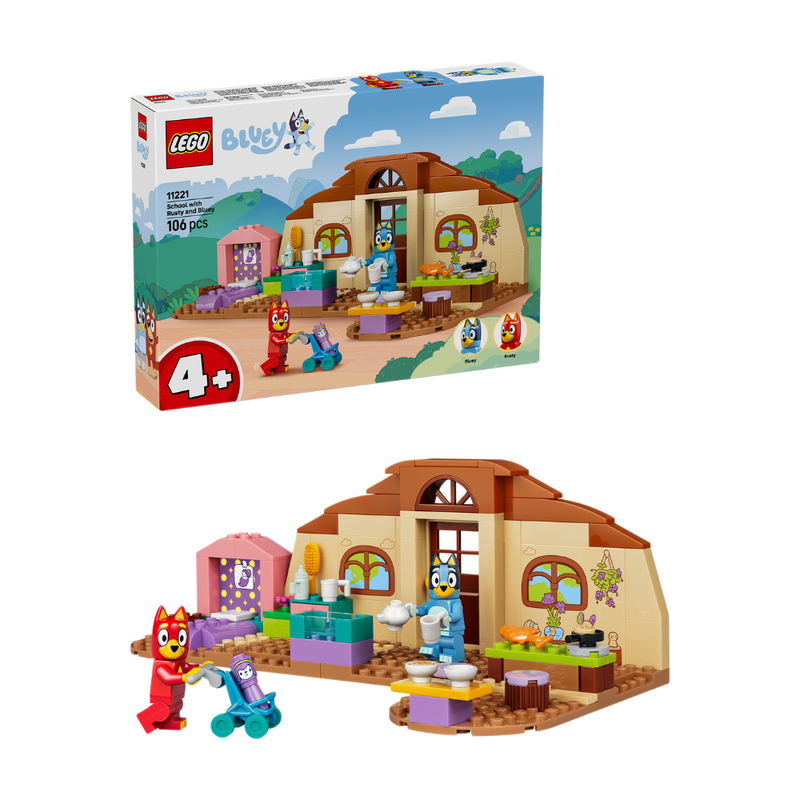 LEGO® Bluey School met Rusty en Bluey bouwspeelgoed 11221