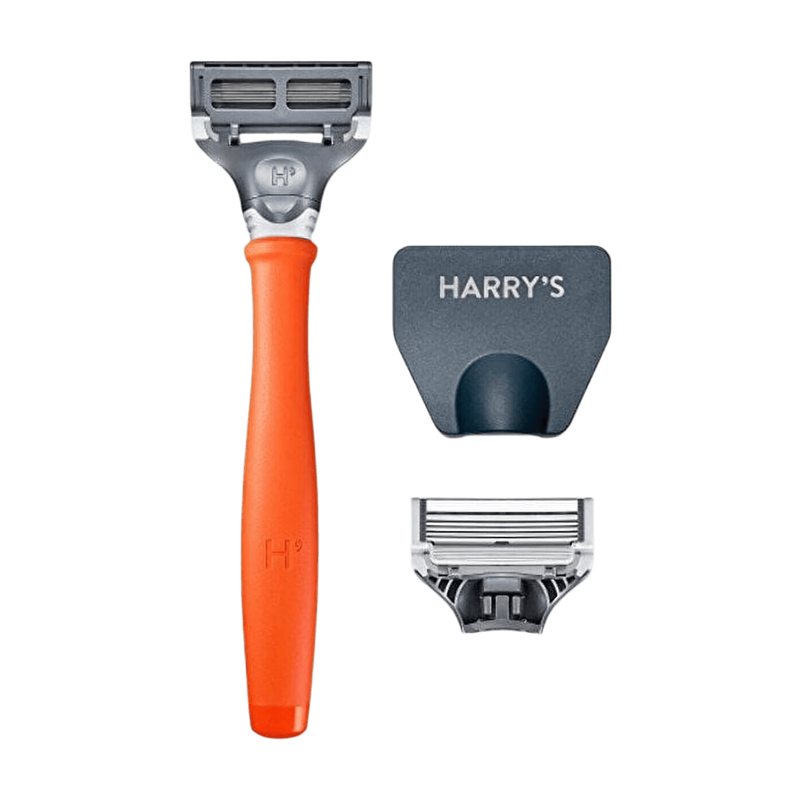 Harry's Men's Orange Bright Razor With 5 Blades