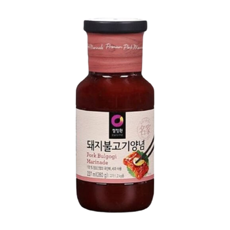 Chung Jung One CJW Bulgogi-Marinade-Sauce für Schweinefleisch 280 g