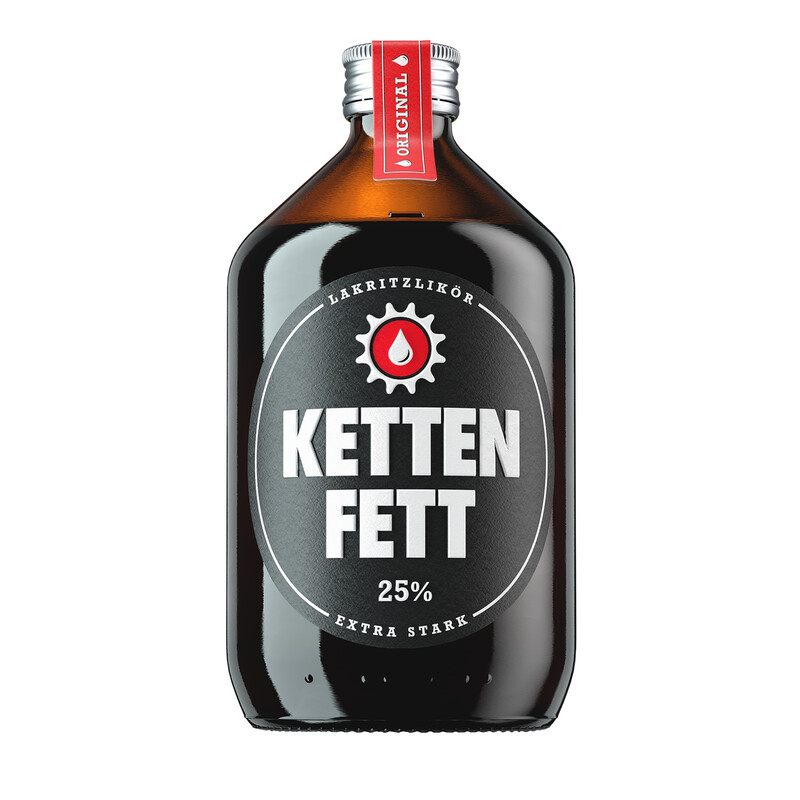 Kettenfett Lakritzlikör 0.5L
