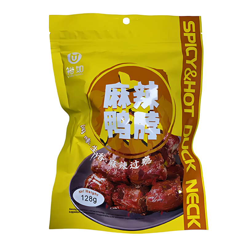 Yu Ru Spicy Duck Neck 128g