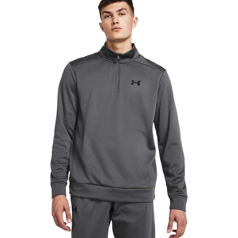 Under Armour Heren Fleece 1/4 Zip Grijs Armour Fleece Collectie L