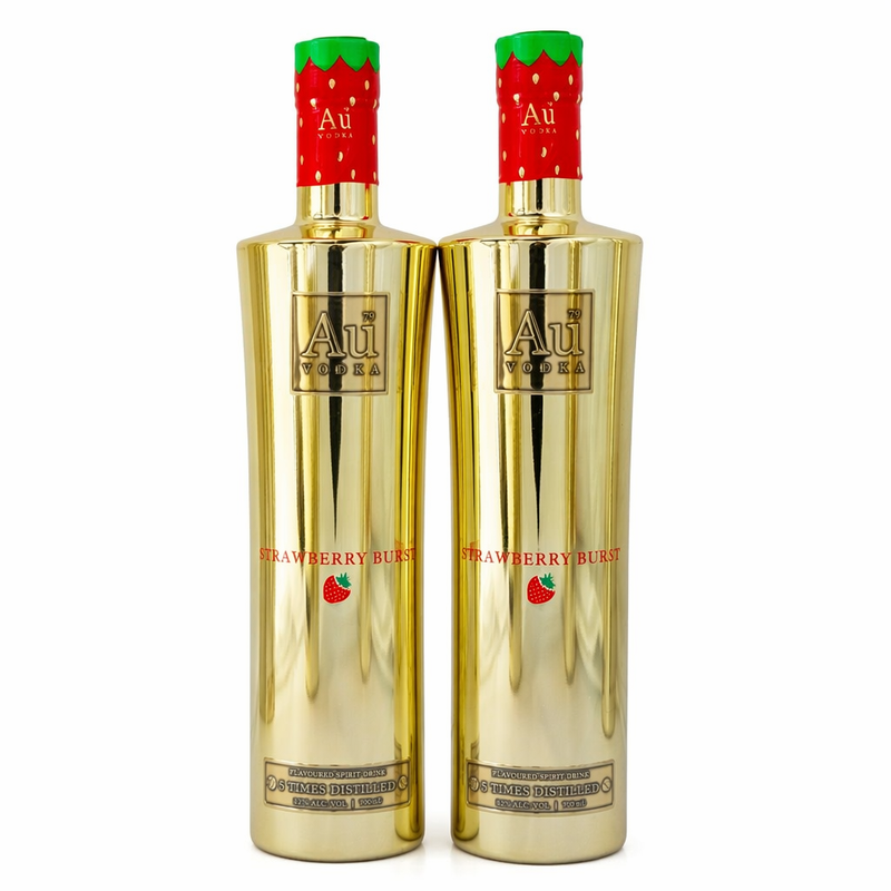 Pack of 2 - Au Vodka Strawberry Burst 70cl