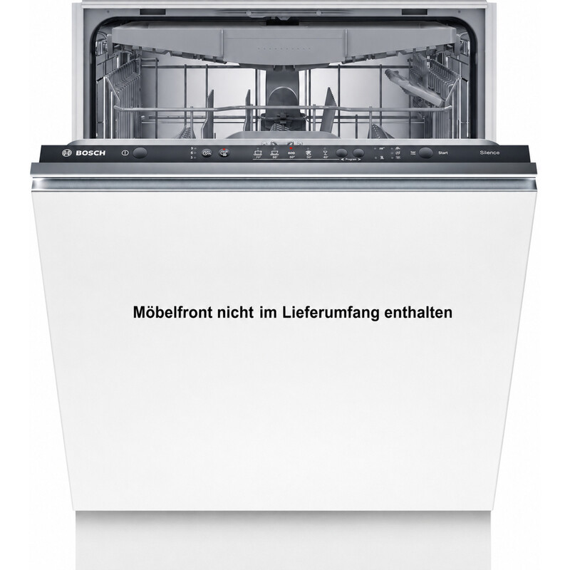 Bosch SMV25EX02E Serie 2 Einbau-Geschirrspüler vollintegrierbar InfoLight: LED-Programmlaufanzeige, 3 Körbe, EcoDosage, AquaStop, 60 cm [Energieklasse E]