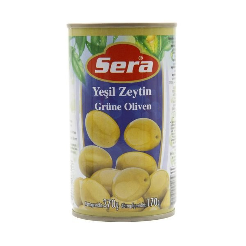 Sera Green Olive with Lemon 385ml Turkish