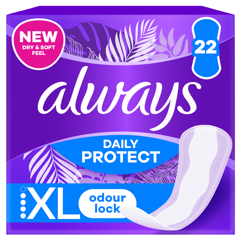 Always Daily extra long inlegkruisjes 22 stuks