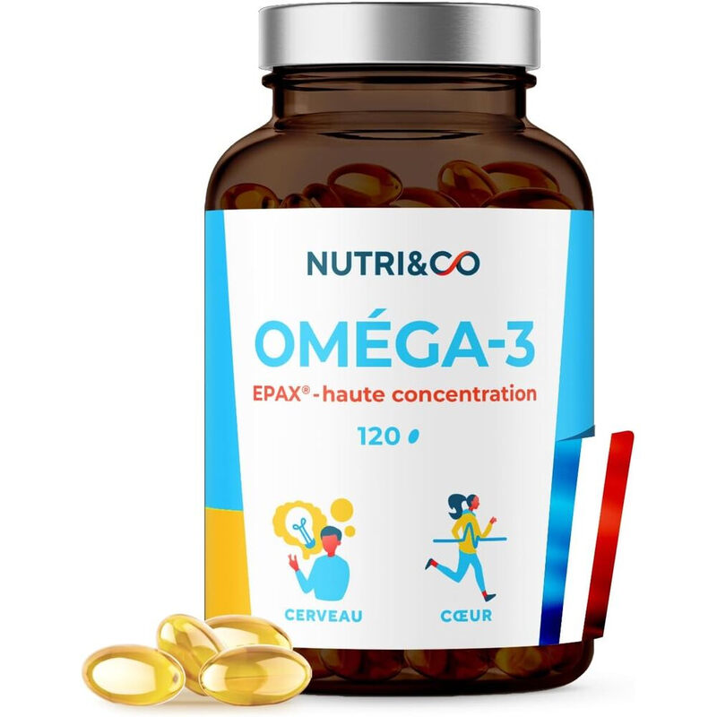 Nutri&Co Oméga 3 - 120 Gélules