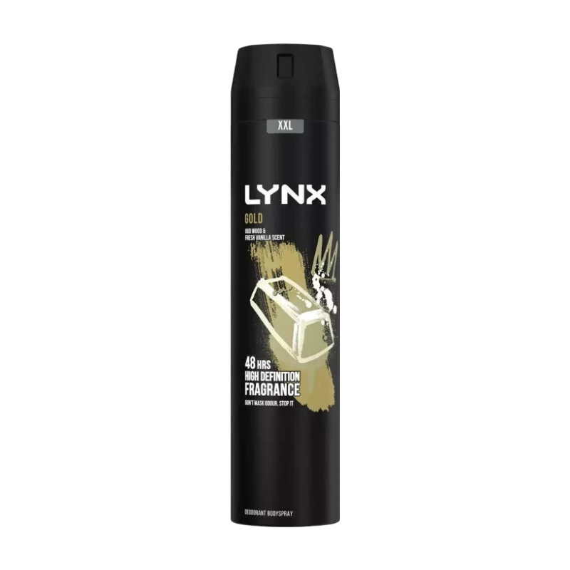 Aerosol Body Spray Gold XXL 250ml