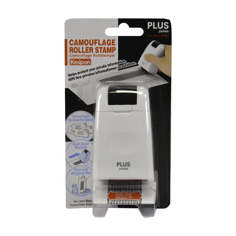 Plus Camouflage Roller White