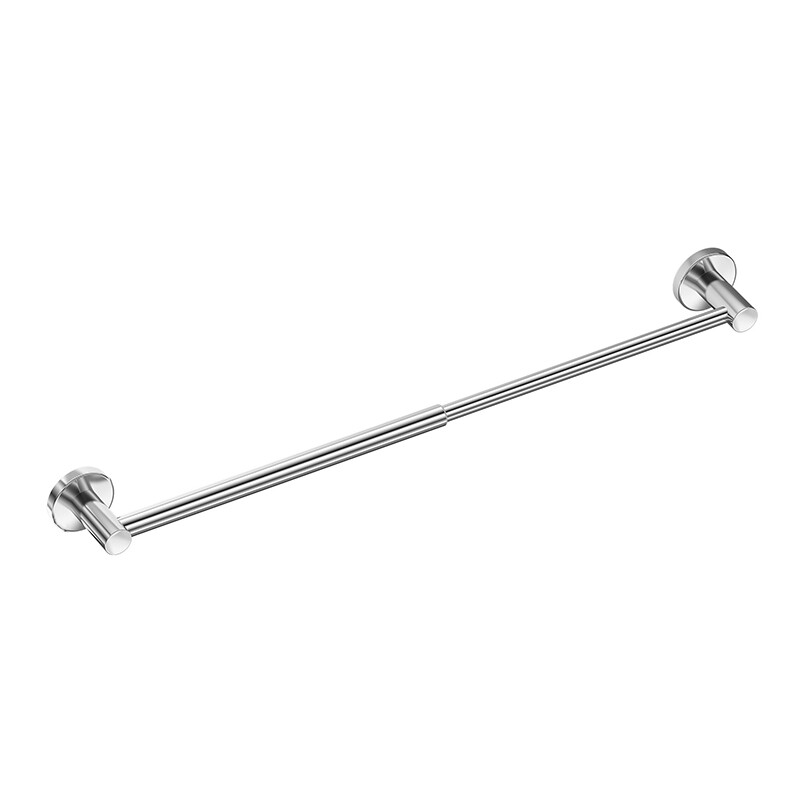 Silver Adjustable Shower Shelf, Stainless Steel, Rust-Proof, Single Unit
