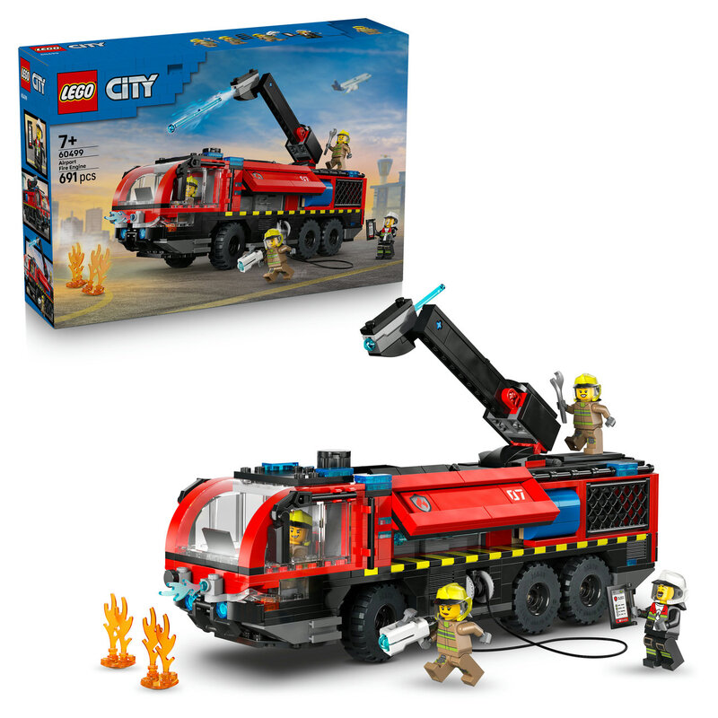 Lego 60210 Airport Fire Truck 3