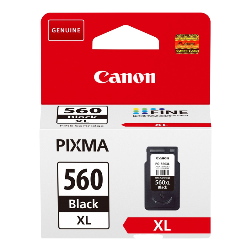 Canon PG-560XL inktcartridge 1 stuk, origineel hoog (XL) rendement zwart