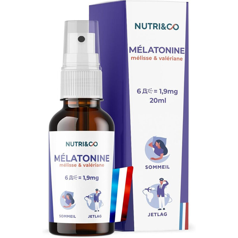 Nutri&Co Mélatonine En Spray - 20 Ml