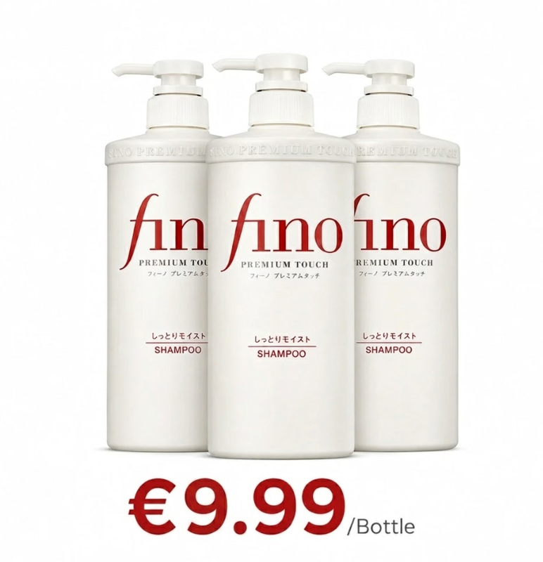 [Bestes Angebot] fino Premium Touch Shampoo 550 ml x 3