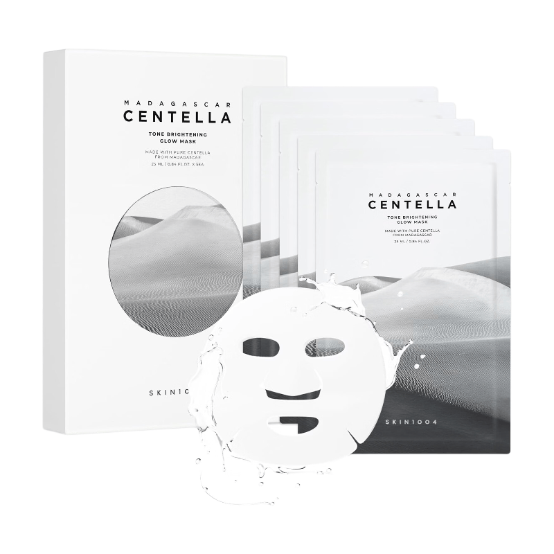 Skin1004 Centella toner masker - verhelderende en glanzende werking