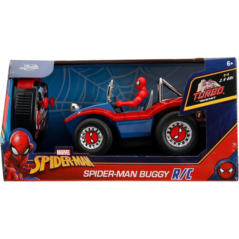 Marvel Spider-Man Remote Control 1:24 Scale Buggy