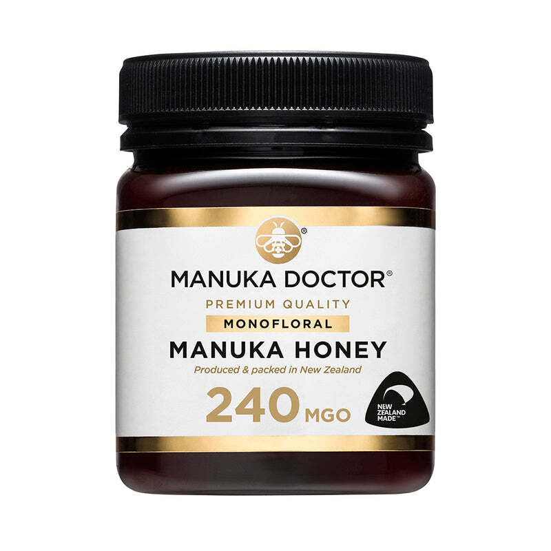 Manuka Doctor Mānuka-honing MGO 240, 250 g