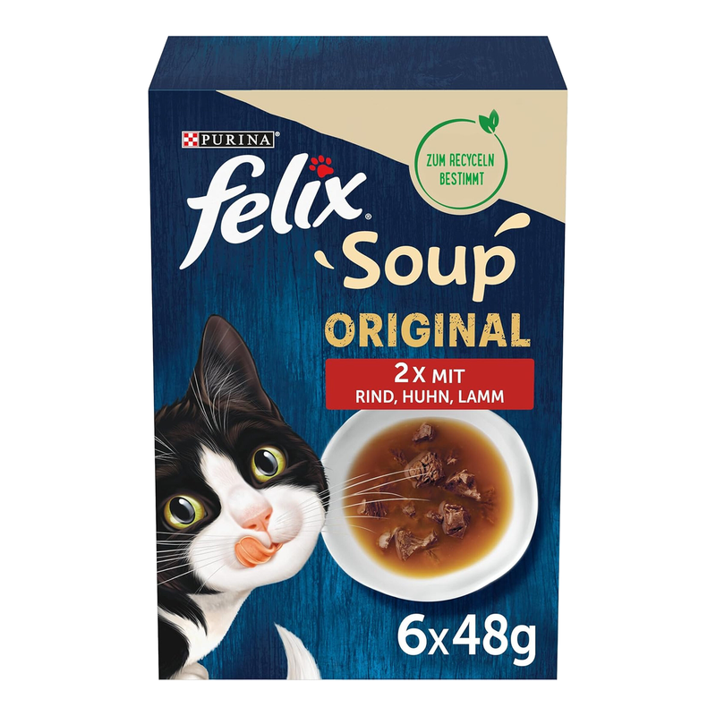 Felix Soup Land Vielfalt Multipack 6 x 48g