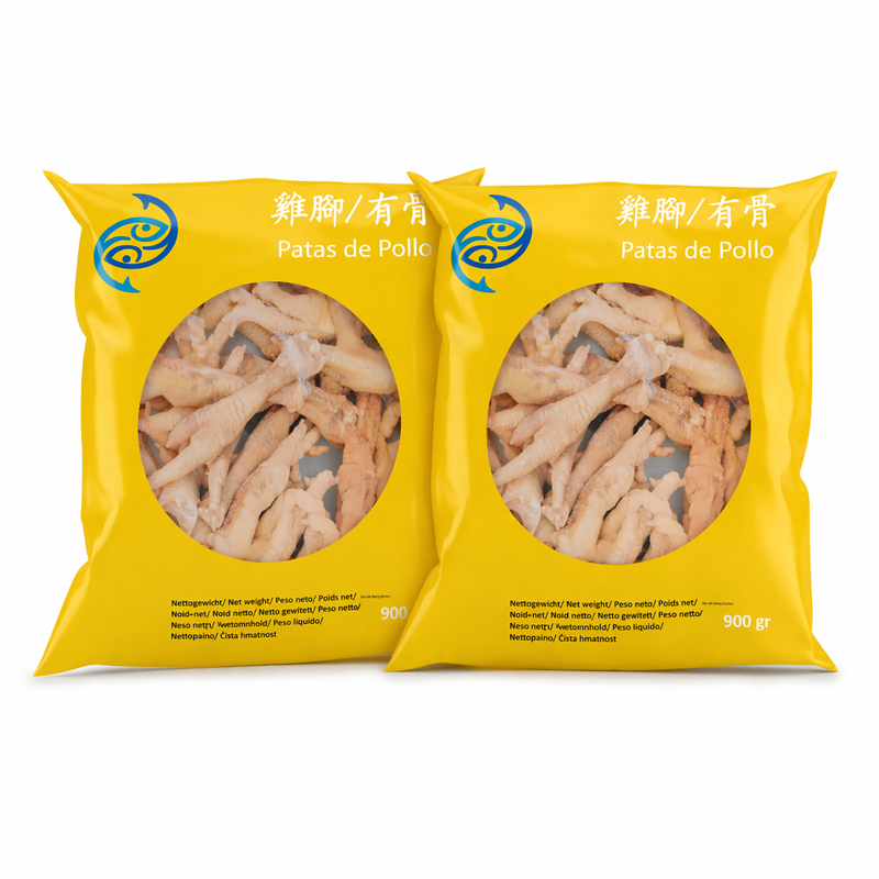 Mooijer-Volendam Kippenvoeten Jumbo Rauw – 2 x 900 g