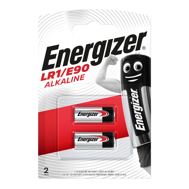 LR1 / E90 Alkaline Battery – Pack of 2