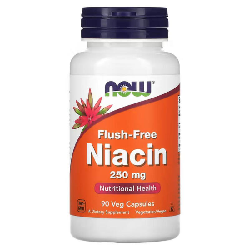 Niacin Flush Free Vitamin B3 250 mg - 90 Vegan Capsules