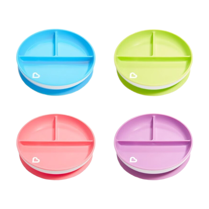 Stay Put Suction Plate 6+ Months Assorted