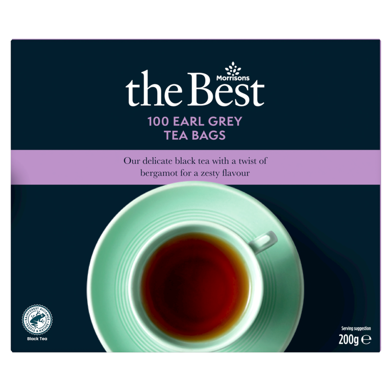 The Best Earl grey 100 Tea Bags 200g