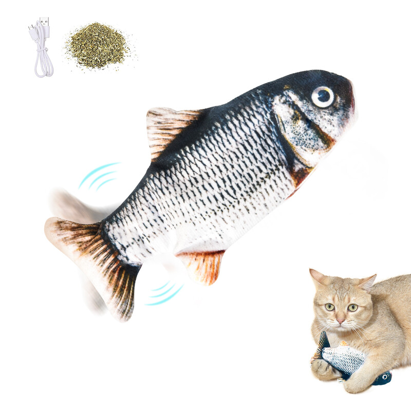 Mini Dancing Fish For Cats(Crucian)