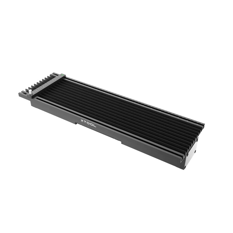 XTOOL schuifverlenging voor F2/F1/F1 Lite, vergroot het lasergraveergebied tot 115 × 400 mm, langer lasergraveren en -snijden voor lasergraveermachine, 5 klemmen inbegrepen voor stabiliteit, uitbreidingsaccessoire voor massaproductie