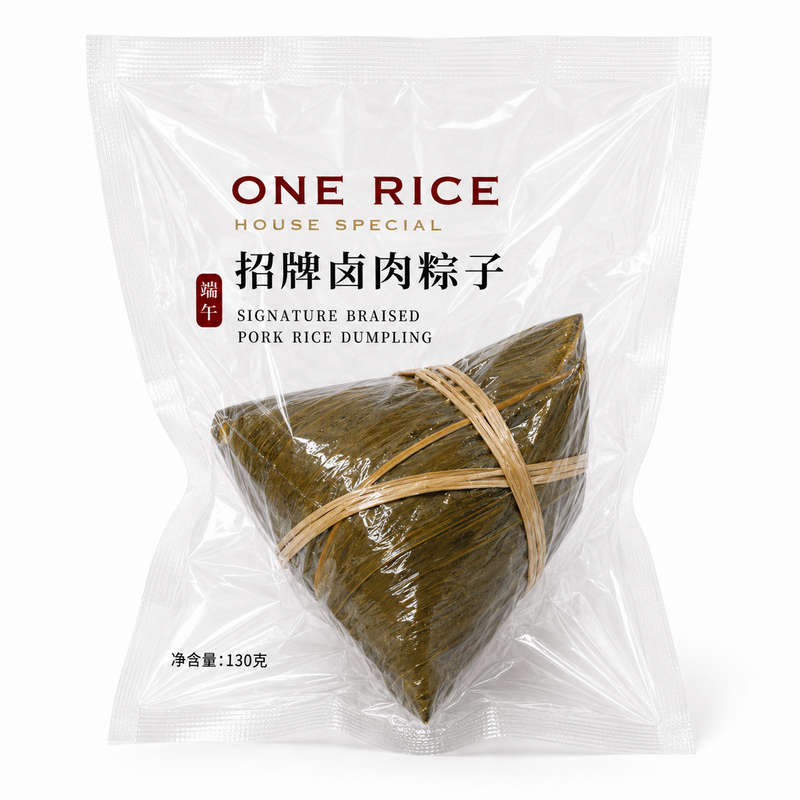 One Rice Signature Braised Pork Zongzi 130g