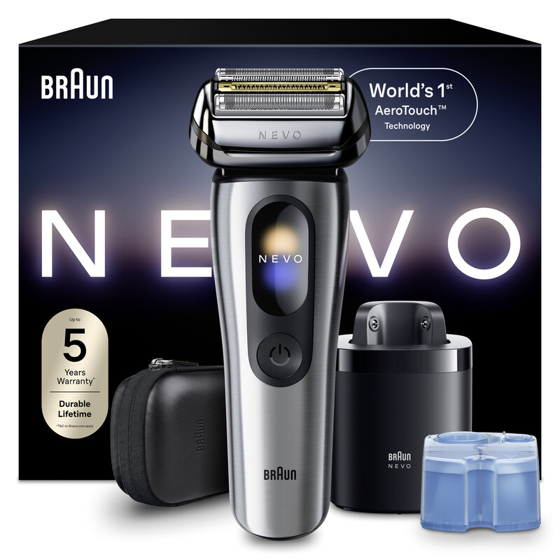 Braun Unisex Metallic Nevo Electric Shaver For A No Compromise Shave Nevo15000c - Image 7