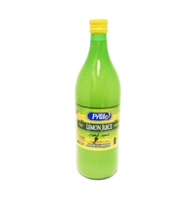 Pride Light Lemon Juice From Concentrate 1000Ml