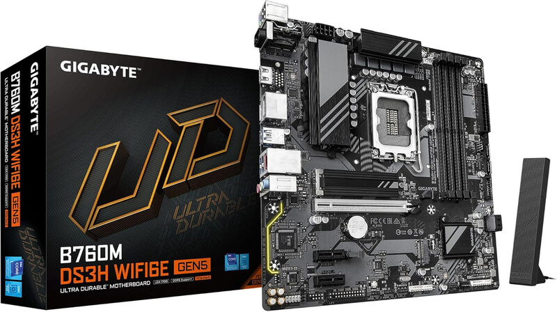 GIGABYTE B760 DS3H WF6E GEN5