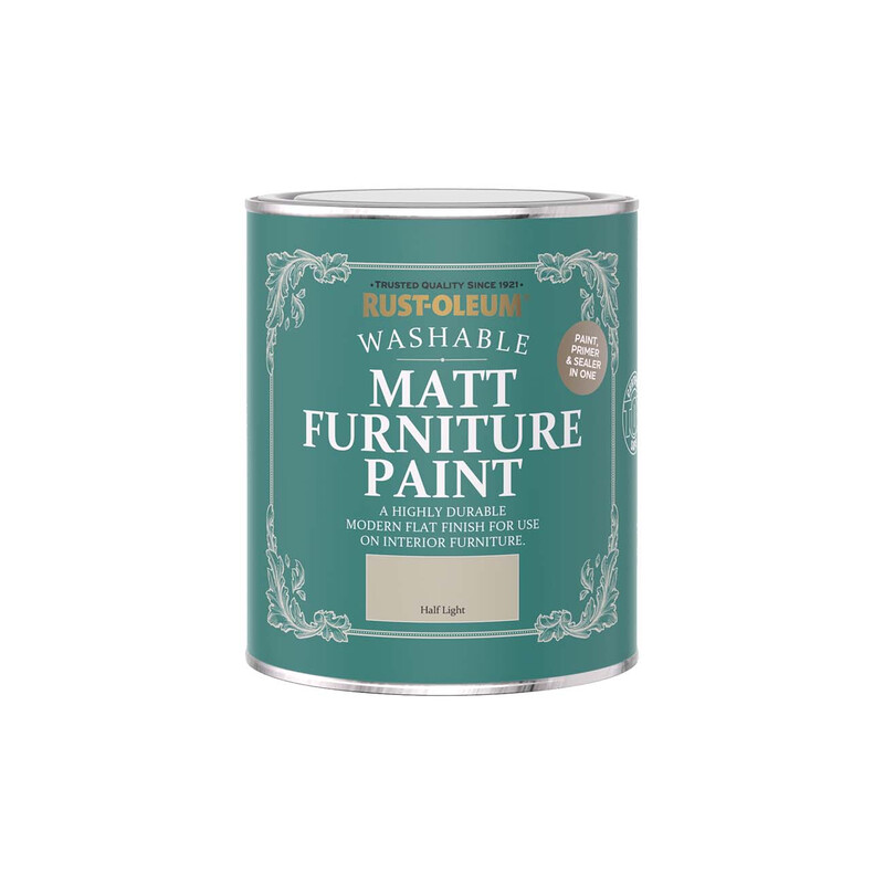 Rust-Oleum Matt Furniture Paint Halflight 750Ml