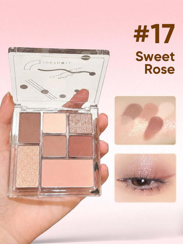 Judydoll Verspieltes 7-Farben-Paletten-Set [17] Transparent