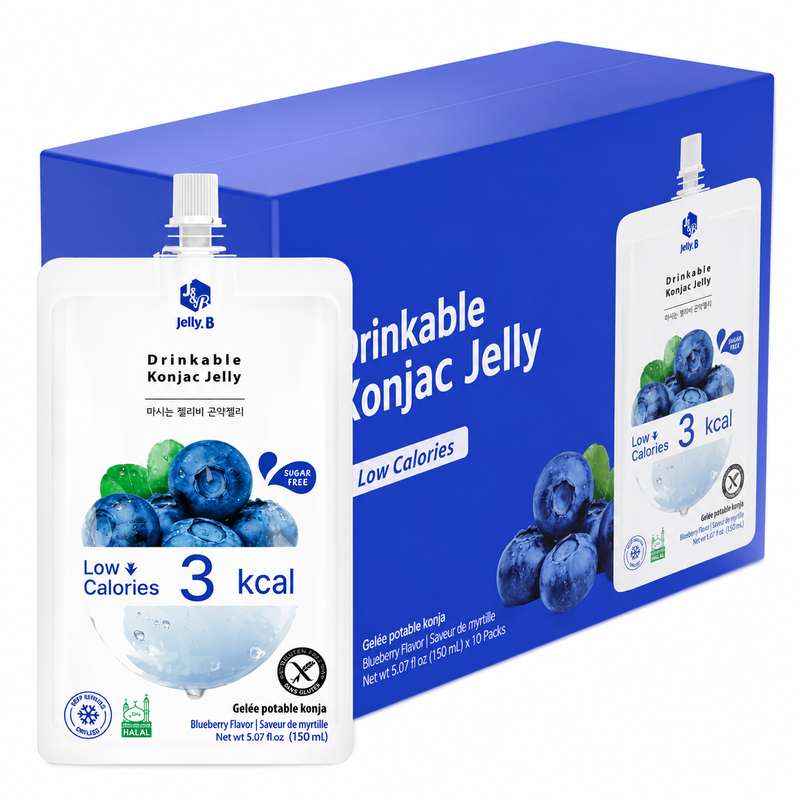 Keumkang Jelly B Konjac Jelly Bosbes 150 ml x 10