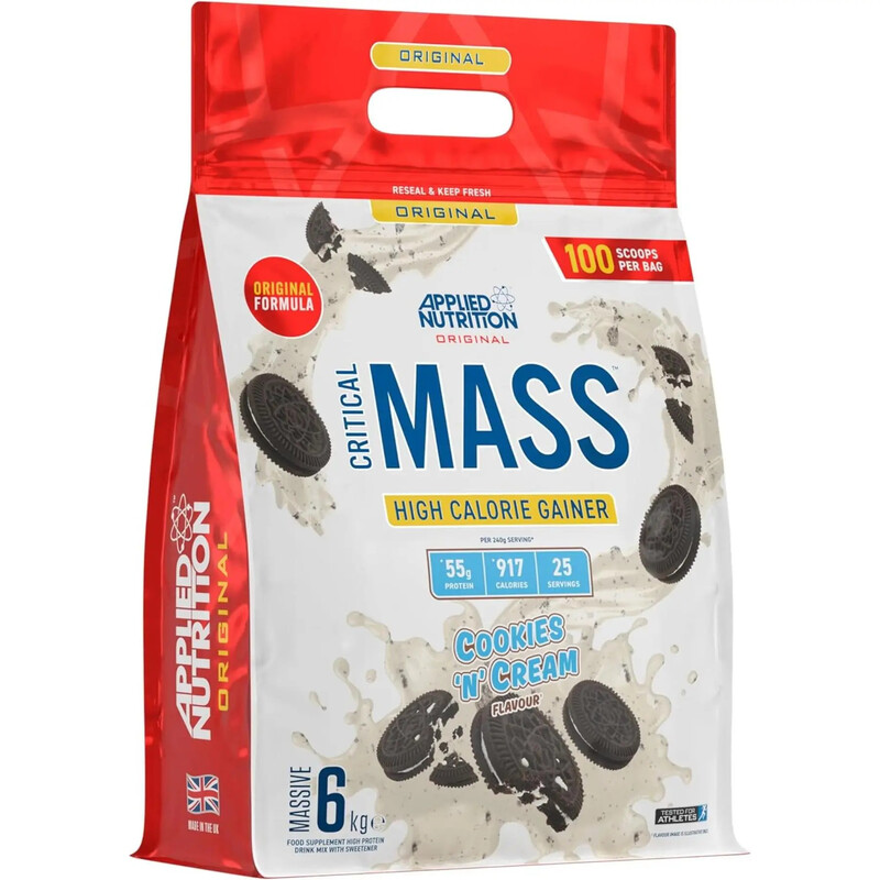 Critical Mass Original Weight Gainer Cookies and Cream - 6 kg
