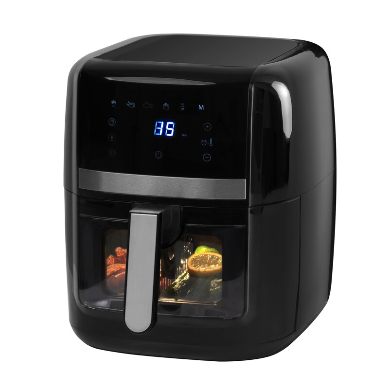 8L Air Fryer with Window and Divider