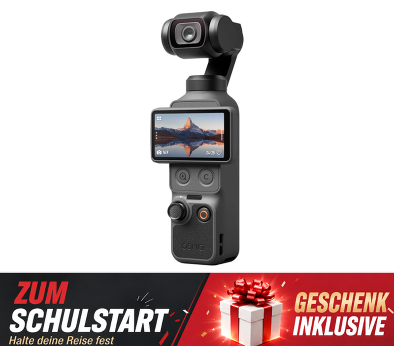 DJI Osmo Pocket 4 Standard Combo (60p, Bluetooth, WLAN), Action Cam, Schwarz - Bild 11