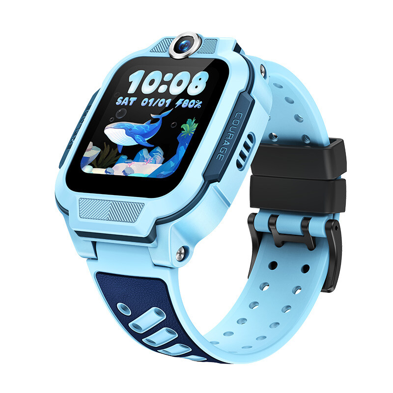 imoo Z3 4G Kids Smartwatch - 1.5" Large-Screen TFT Display, 8GB High-Capacity ROM Storage, Triple-GNSS Accurate Satellite Positioning (GPS+GLONASS+QZSS), VoLTE Crystal Clear Calls, 740mAh Extended Battery Life, Global 4G Band Connectivity (EU/Australia/Southeast Asia) for Outdoor Adventures & Worry-Free Cross-Border Travel ( Blue) 1 Pack