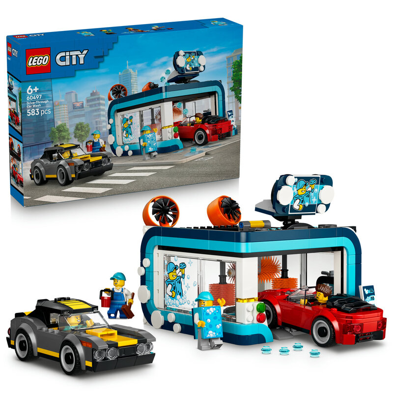 LEGO City 60497 Autowasstraat
