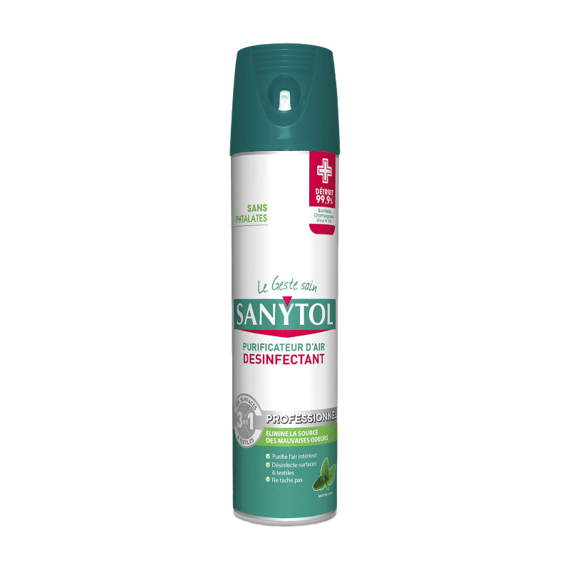 Purificateur d'air surfaces et textiles Sanytol 600ml
