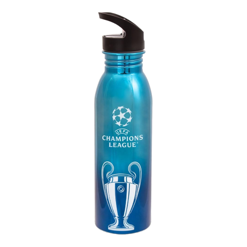 Hy-Pro Water Bottle UEFA Champions League Stainless Steel Blue 700ml