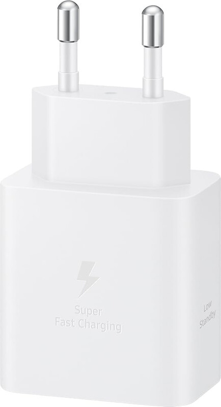 Samsung Oplader Super Fast Charging 45 W (zonder kabel) USB-C naar USB-C Originele Oplader 45 W Wit