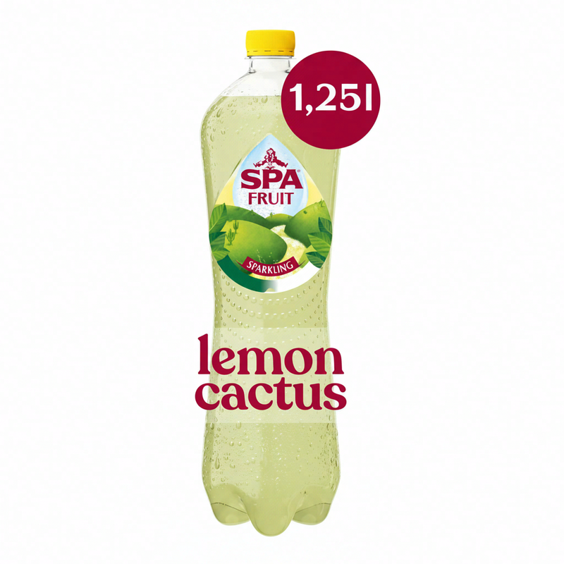 Spa Fruit Citroen Cactus Gearomatiseerd Water - 1.25 L