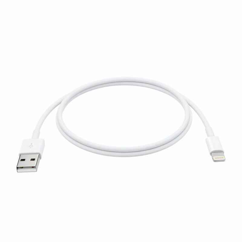Apple USB Lightning-kabel 0,5 m, wit
