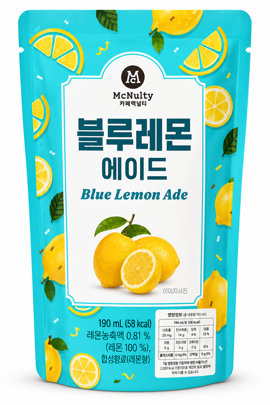 McNulty Blue Lemon Ade 190 ml