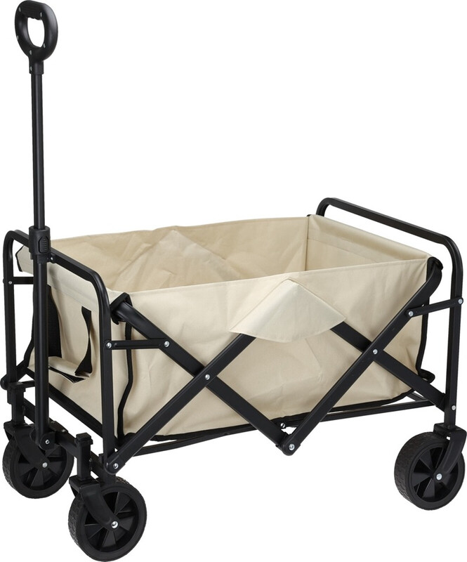 Faltbarer Outdoor-Camping-Trolley, 75x53x48 cm